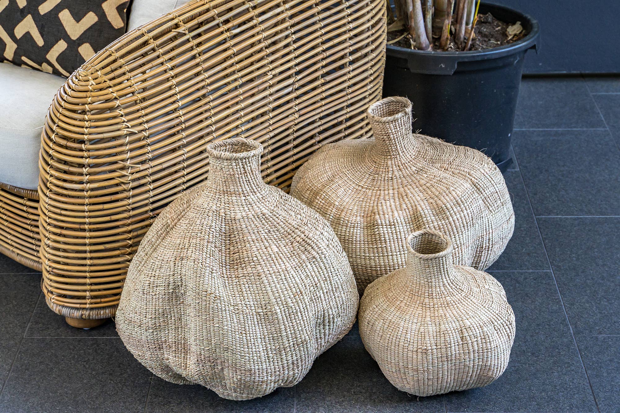 Craft Enterprises - Wholesale Basket - Garlic Basket4