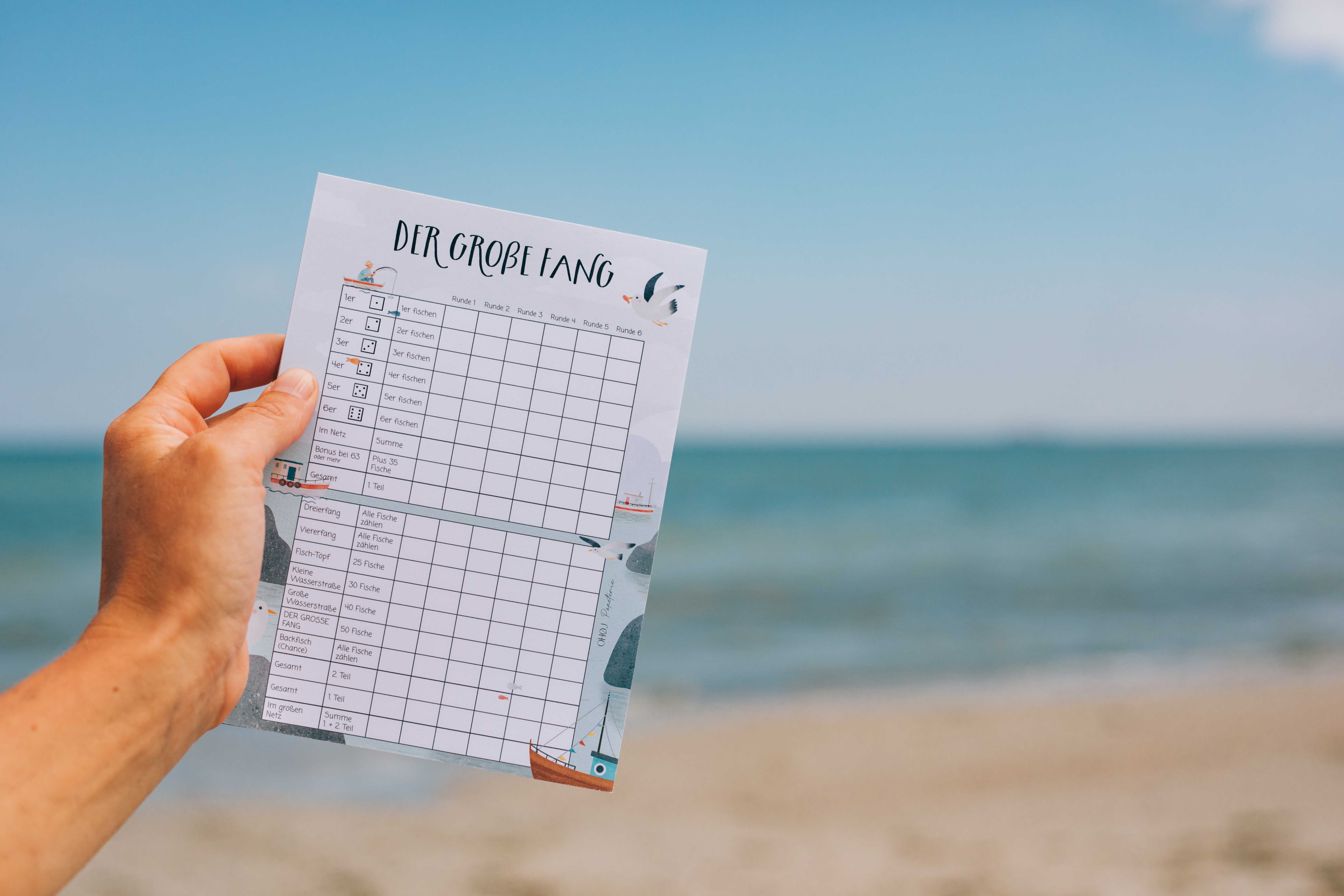 OHØJ Papeterie - Wholesale Dice - The Big Catch - Dice Block0