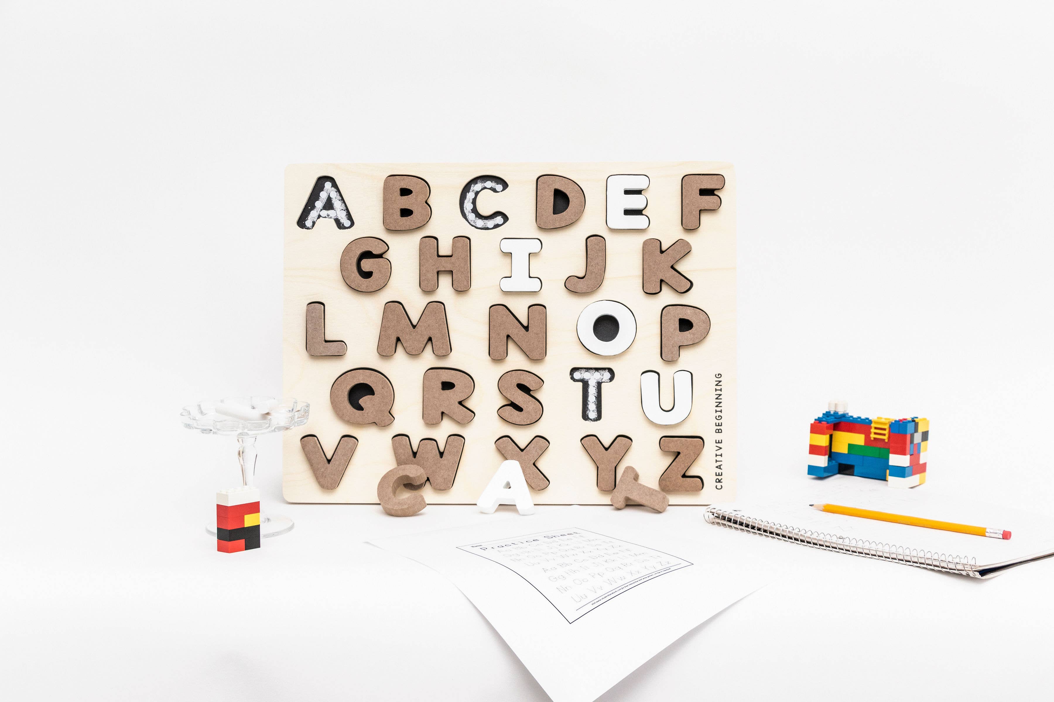 Creative Beginning - Wholesale Puzzle - Kids - Alphabet Chalkboard Based Puzzle4