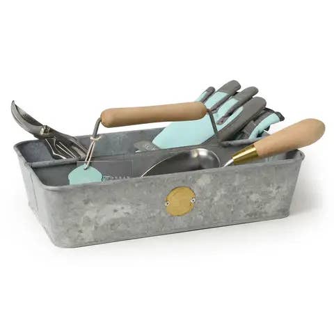 Sophie Conran - Galvanized Trug for wholesale by Burgon and Ball EU