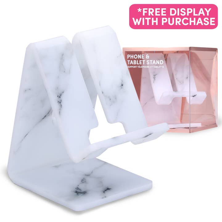 Acrylic Phone Stand - Misty Marble for wholesale by Ellie Rose
