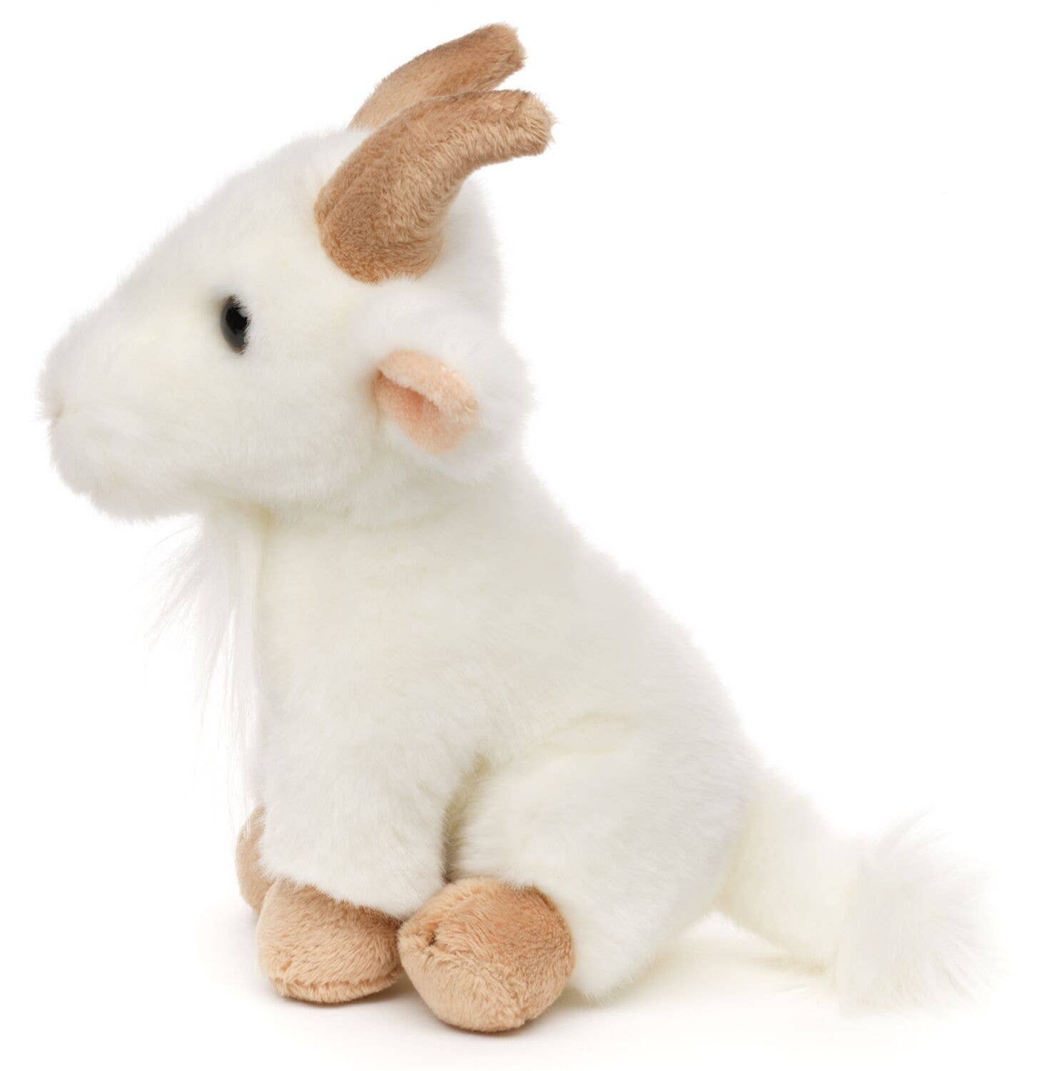 Uni Toys - Wholesale Stuffed/Plush Toy - Kids & Baby - Mountain goat, sitting - 20 cm (length) - cuddly/plush toy3