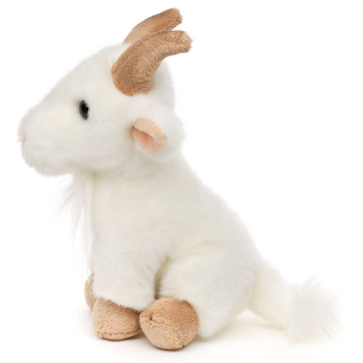Uni Toys - Wholesale Stuffed/Plush Toy - Kids & Baby - Mountain goat, sitting - 20 cm (length) - cuddly/plush toy3