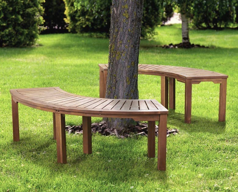 Patio Wise – wholesale Bänk – 5' Böjd Eldstadsbänk5