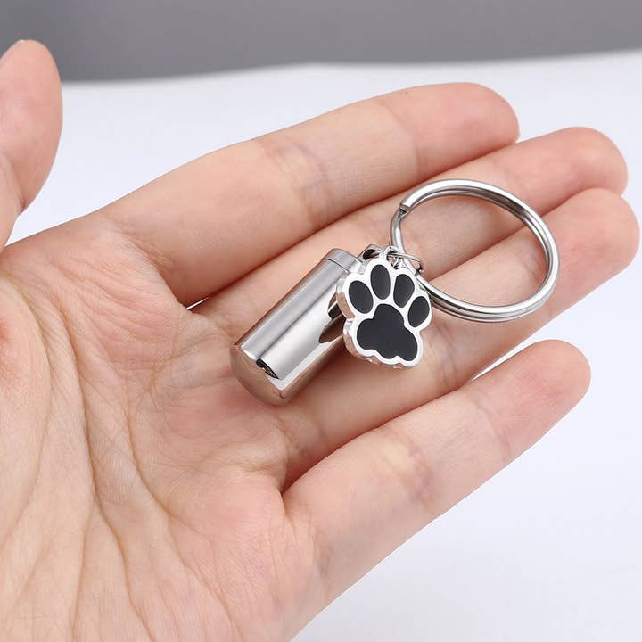 Anavia – wholesale Pet urn/keepsake box – Personalized Dog Urn Cremation Key Chain Memorial Ash Holder