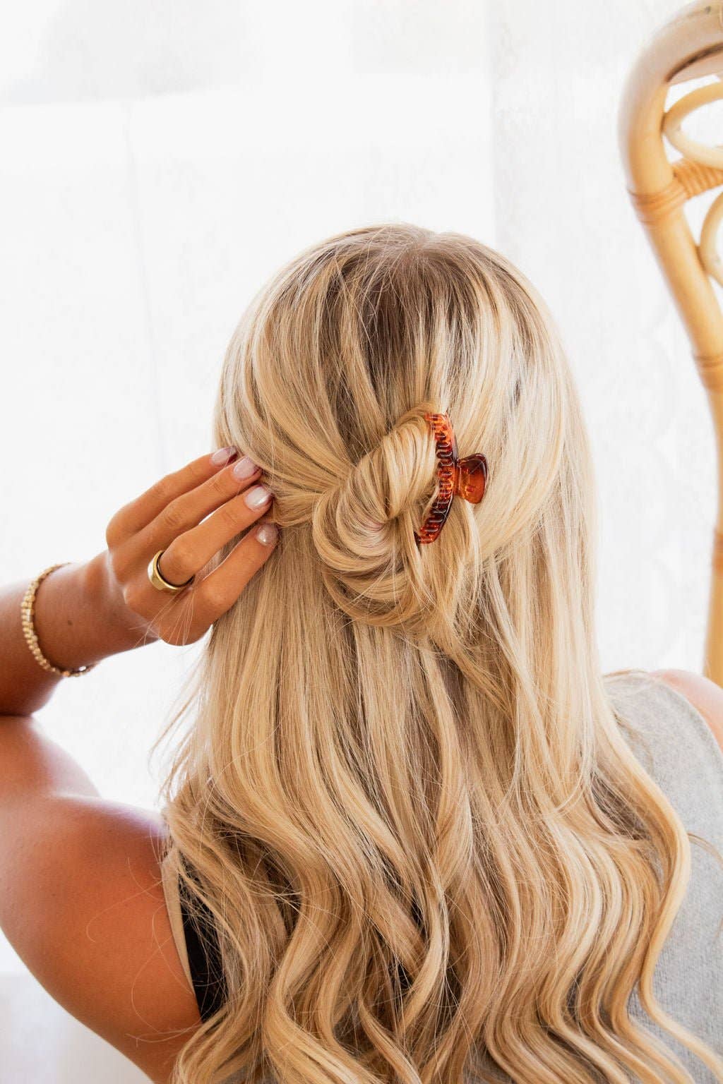 Shop Andi - Vente Pince à cheveux – femme - Pince à griffes French Twist pour cheveux fins8