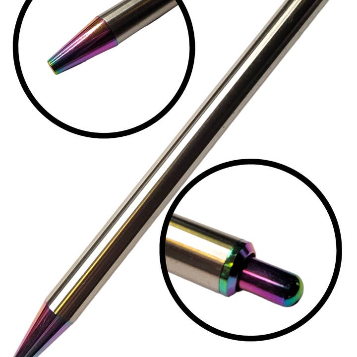 Stylos en acier inoxydable pour la vente par Misty Anthony Designs