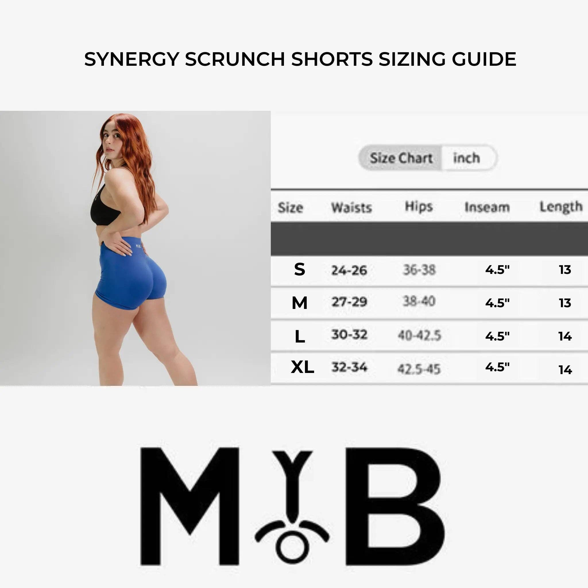 MYB Apparel - Wholesale Athletic Shorts - Women's - SYNERGY SCRUNCH SHORTS 4.5"7