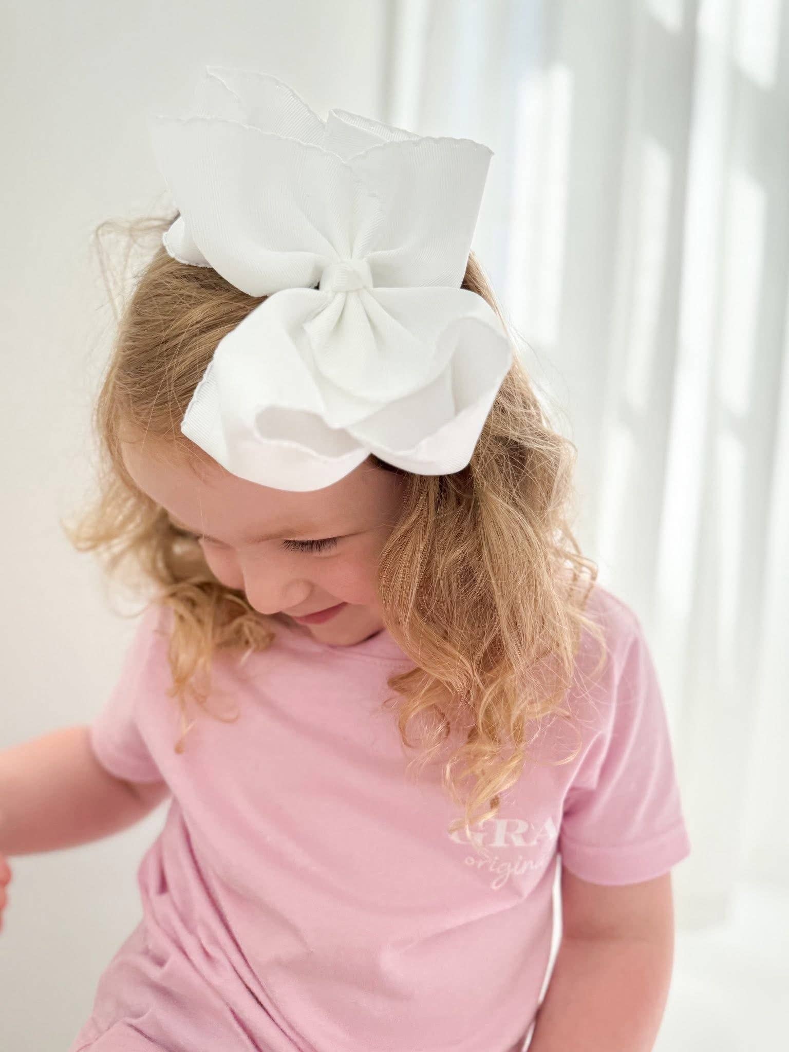 Just For Fun Threads – wholesale Hårrosett - Barn – Extra roliga solida hårrosetter med månsöm (15 cm)13