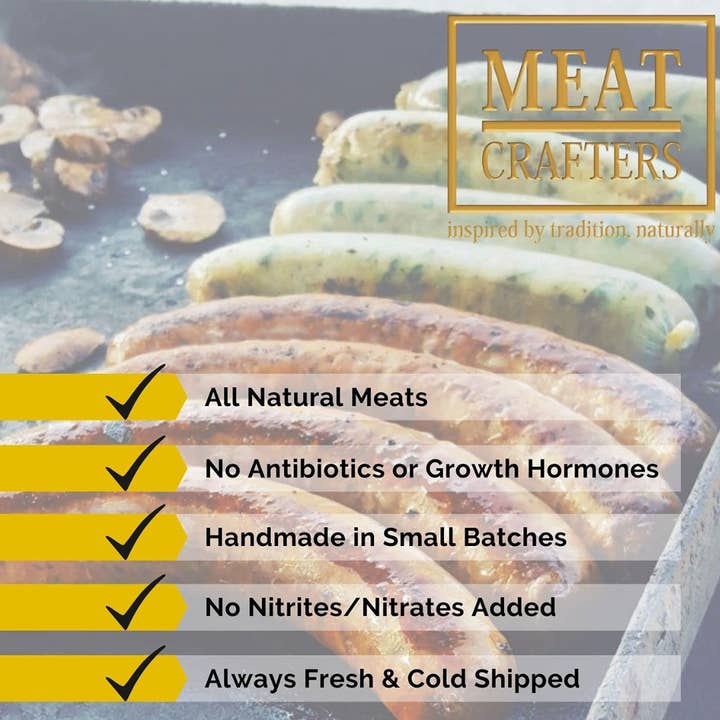 MeatCrafters Inc. - Wholesale Sausage - Traditional French Country Sausage Links: Provence-Inspired1