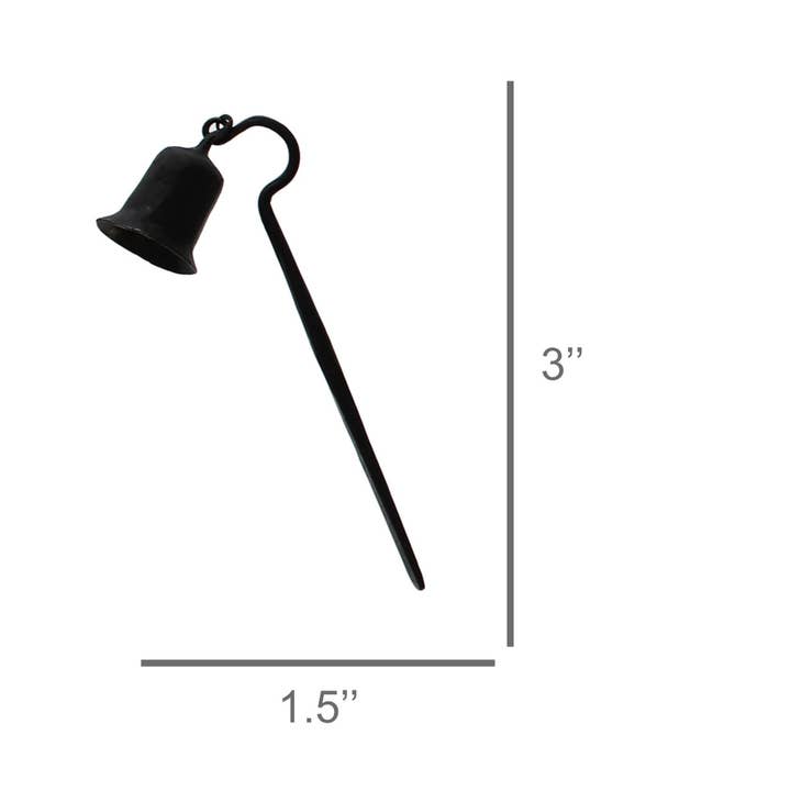 HomArt - Wholesale Candle Snuffer - Forged Candle Snuffer, Iron - Black1
