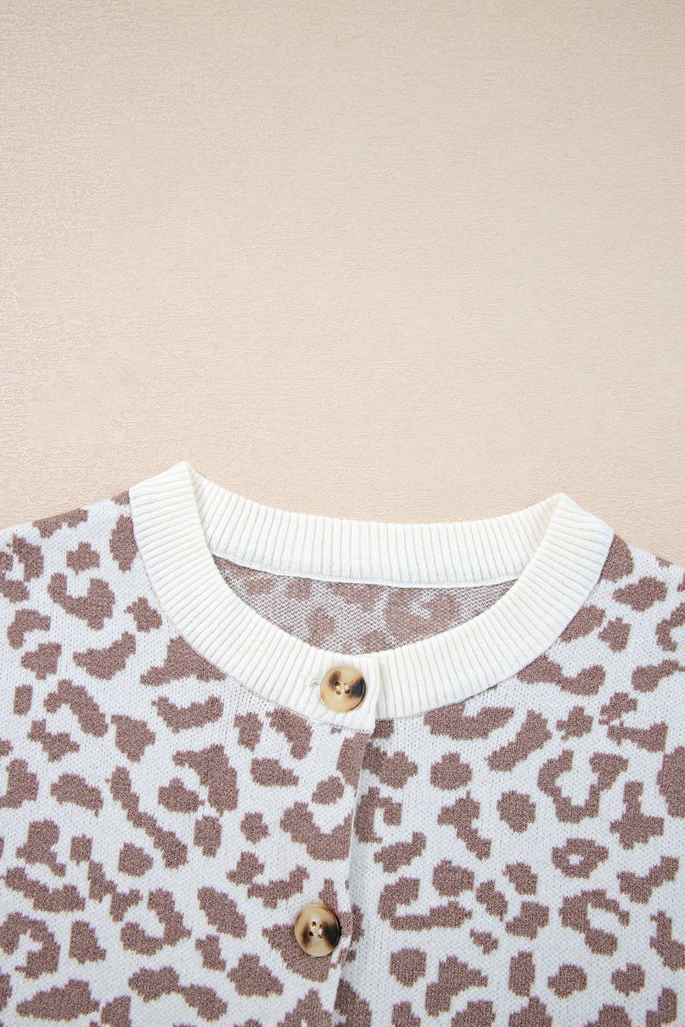 Babs + Birdie - Wholesale Cardigan - Women's - Leopard Chunky Knitted Cardigan Sweater11