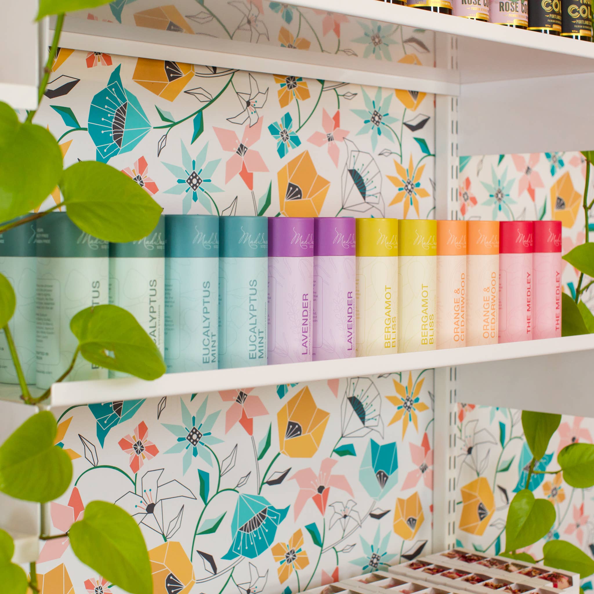 Mad Sass Soap Co - Vente Bombe de douche/galet bien-être pour la douche - Eucalyptus (lot de 5) - Défroisseurs de douche5