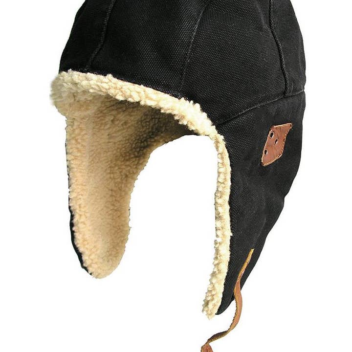 REMOVED BRAND - Wholesale Beanie - Unisex - Aviator winter hat | Warm pilot hat lined with teddy fur1