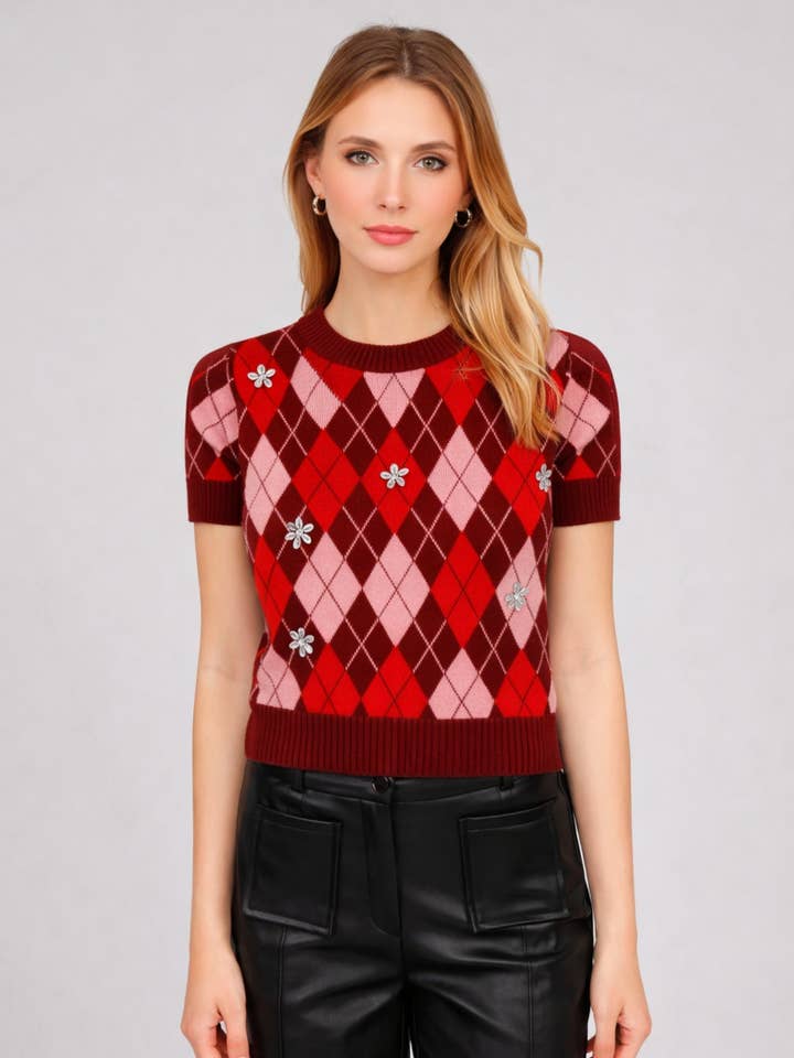 PULL NADRIANA cereja por atacado de An'ge