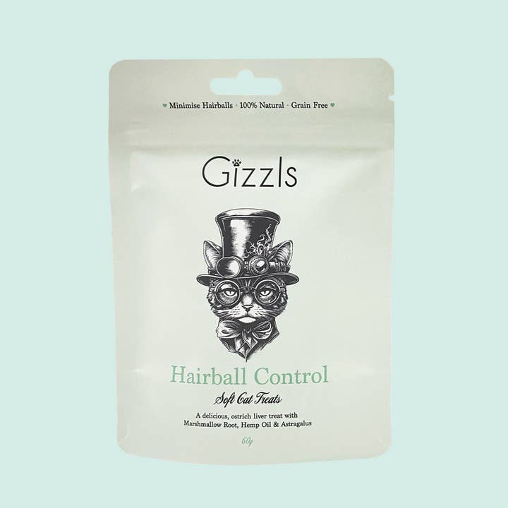 Hairball Control Soft Cat Treats for wholesale by Gizzls