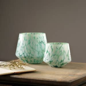 Libbey Glasswares Glass Pot Belly Vase 