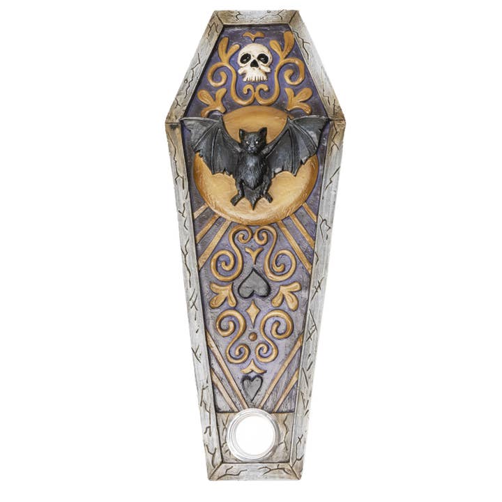 Pacific Trading – Großhandel Räucherstäbchenhalter – 15406 Weihrauchgefäß, Motiv: Vampirfledermaus, Gothic, C/36