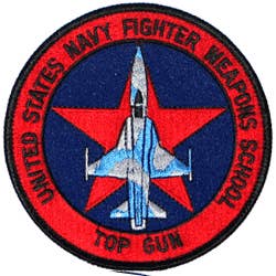 École d'armes de chasse USN - Top Gun - 4" pour la vente par Military Patches & Pins