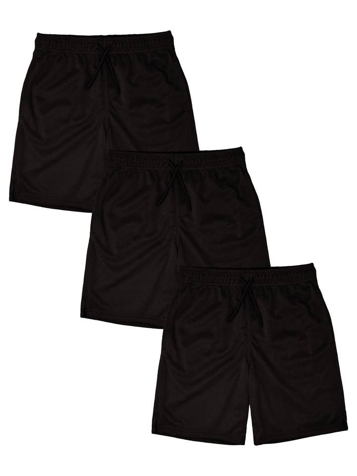 I-Wear Brands - Wholesale Athletic shorts – Kids - 3, 4, 5, Pack Boy's Basketball Shorts With Pockets21
