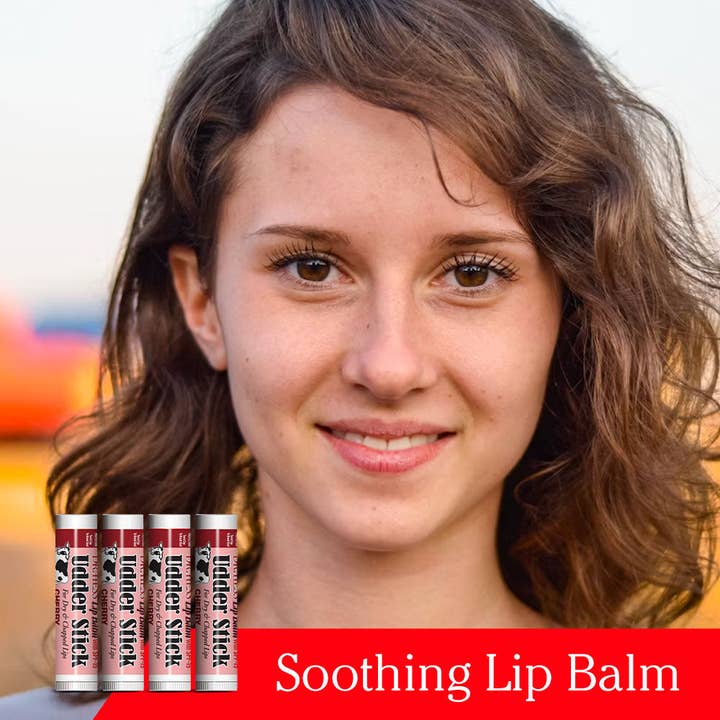 Dr. Hess - Wholesale Lippenbalsem - Dr. Hess Udder Stick Lippenbalsem, Kers, 4 Stuks1