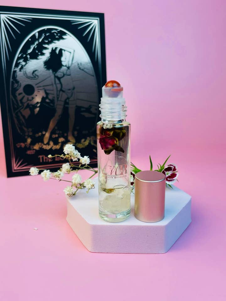 Olio essenziale roll-on per amore e passione: The Lovers per la vendita all'ingrosso da parte di Maison Roselene