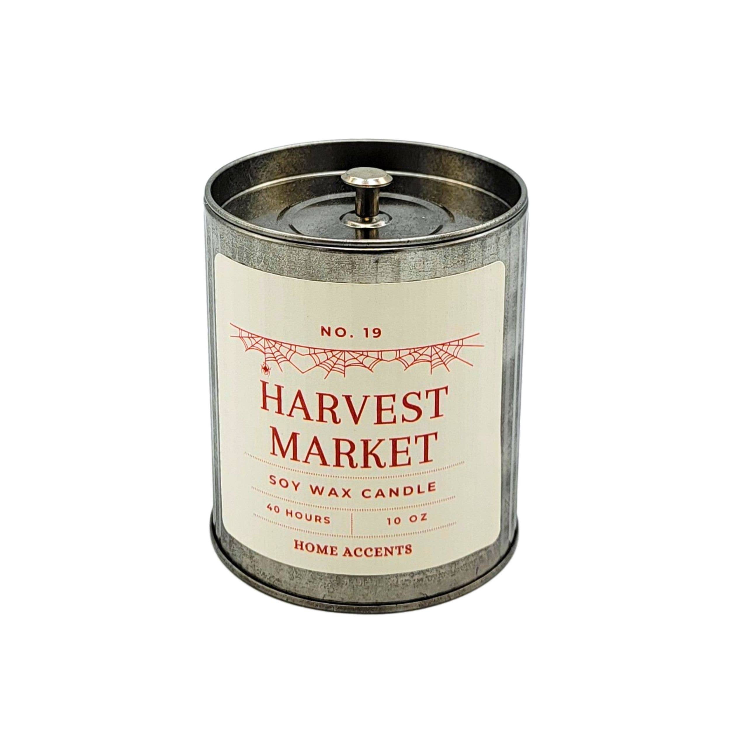 Home Accents By Driftless - Vente Bougie en bocal - Bougies d'automne de la ferme du marché de la récolte - Décoration d'Halloween0