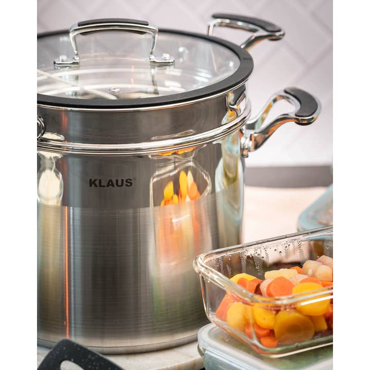 Massa Cozida + Cesto de Vapores por atacado de Klaus Cuisine