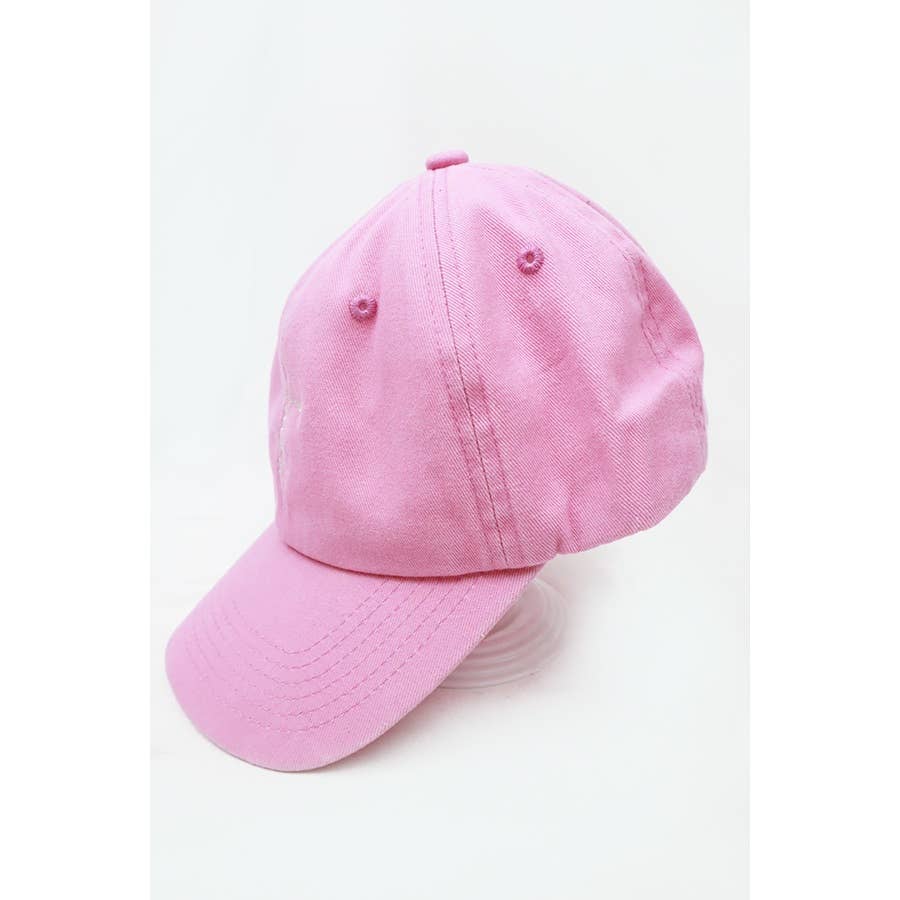 Love and Repeat - Wholesale Baseball Cap - Women's - Faith Embroidered Washed Baseball Cap2