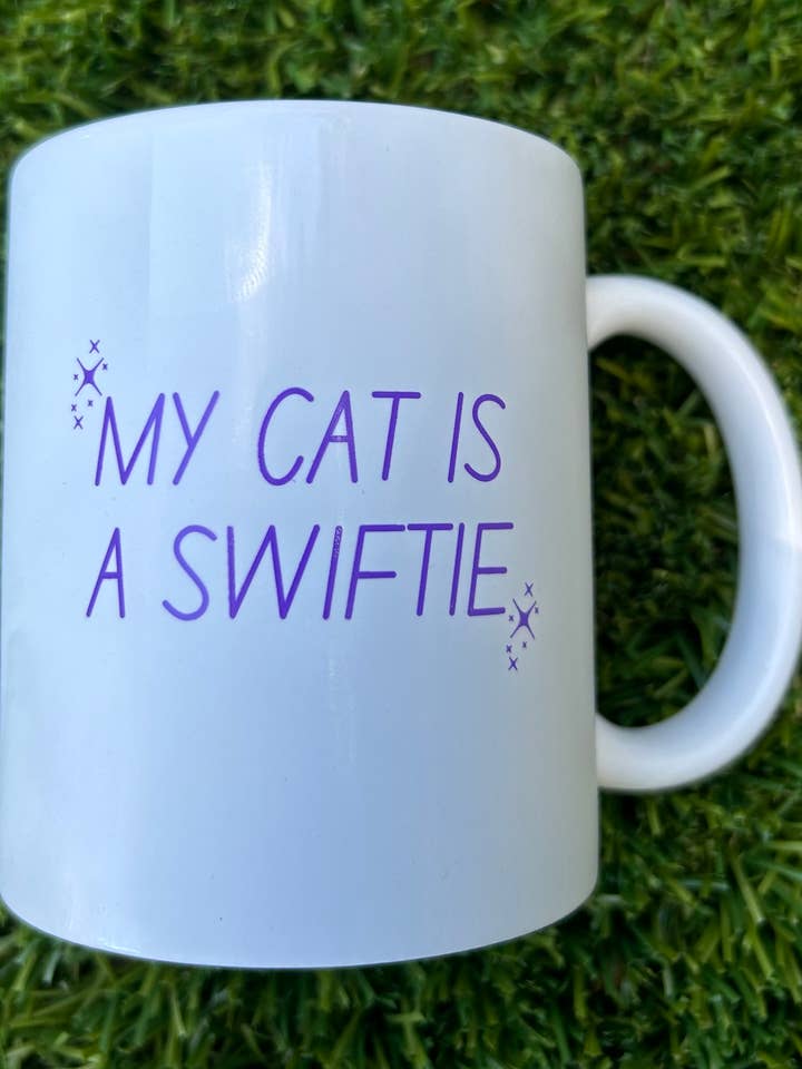 My Cat is a Swiftie Coffee Mug for wholesale by BARK JAX