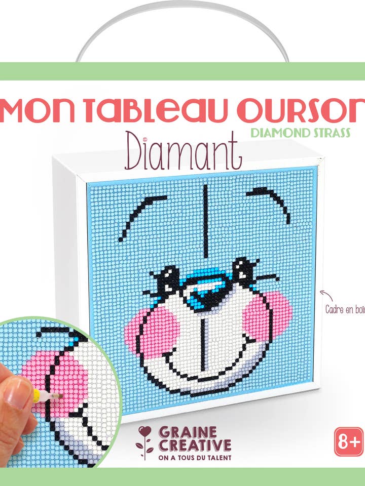 TEDDYBÄR-DIAMANT-MALSET für den Großhandel von Graine Créative