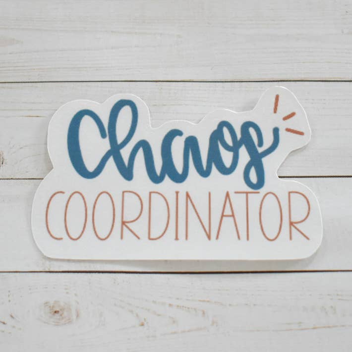 Ellie Jade Co - Wholesale Sticker - Chaos Coordinator Sticker0