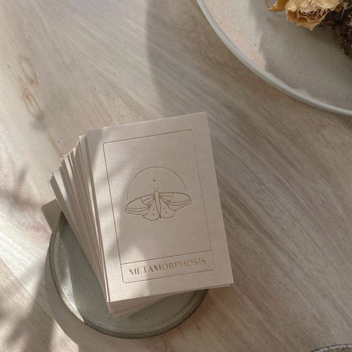 Anna Cosma - Wholesale Tarot Cards - COSMIC INTENTIONS - CARD SET - 18 CARDS - GOLD EDITION -