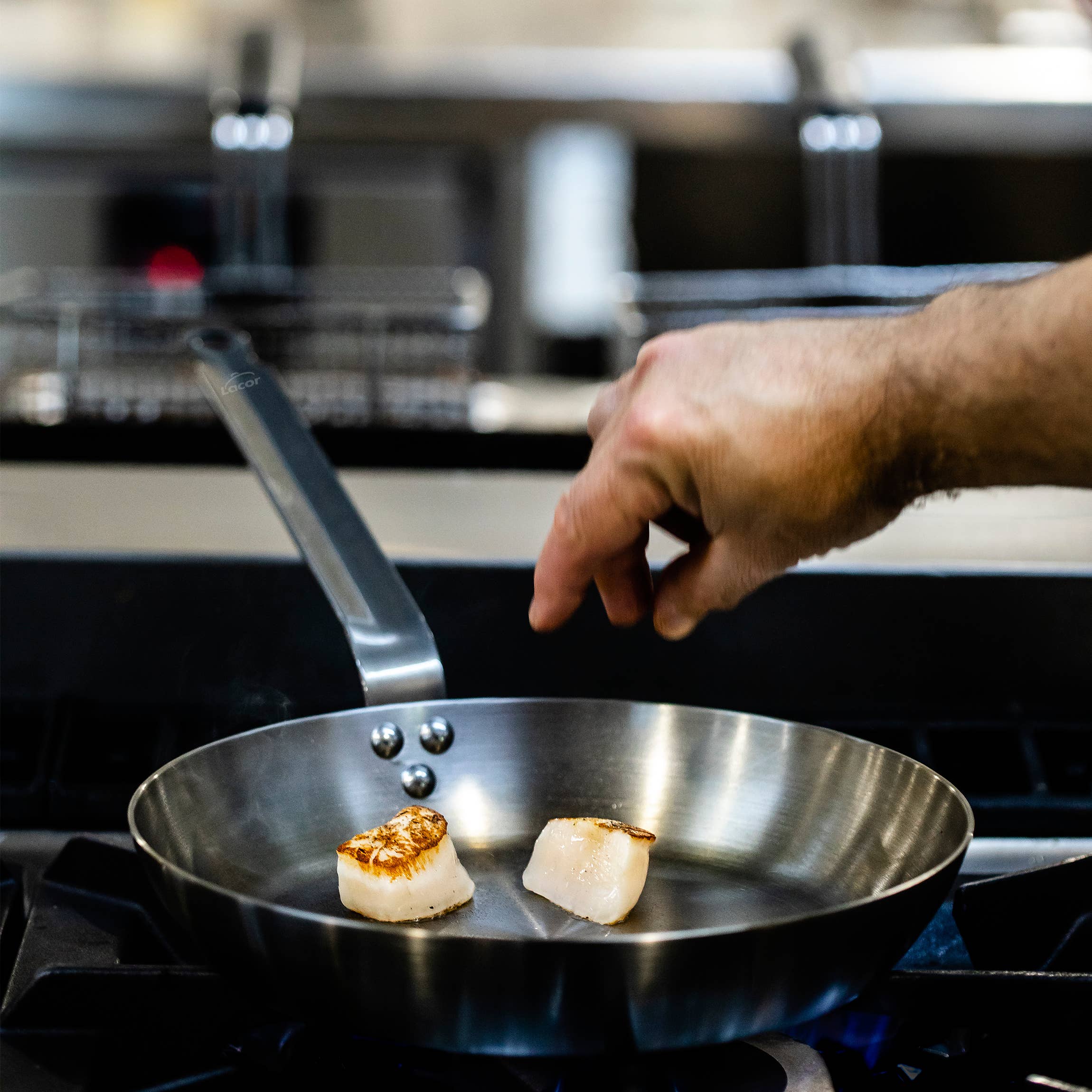 LACOR MENAJE PROFESIONAL S.L. – Grelhador por atacado – Frigideira Ferrum de ferro natural 100%3