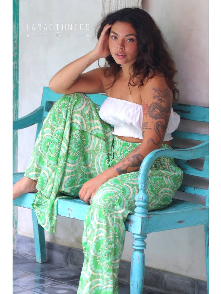 LARA ETHNICS - Wholesale Pants - Women's - PANTS - LAGUNA25