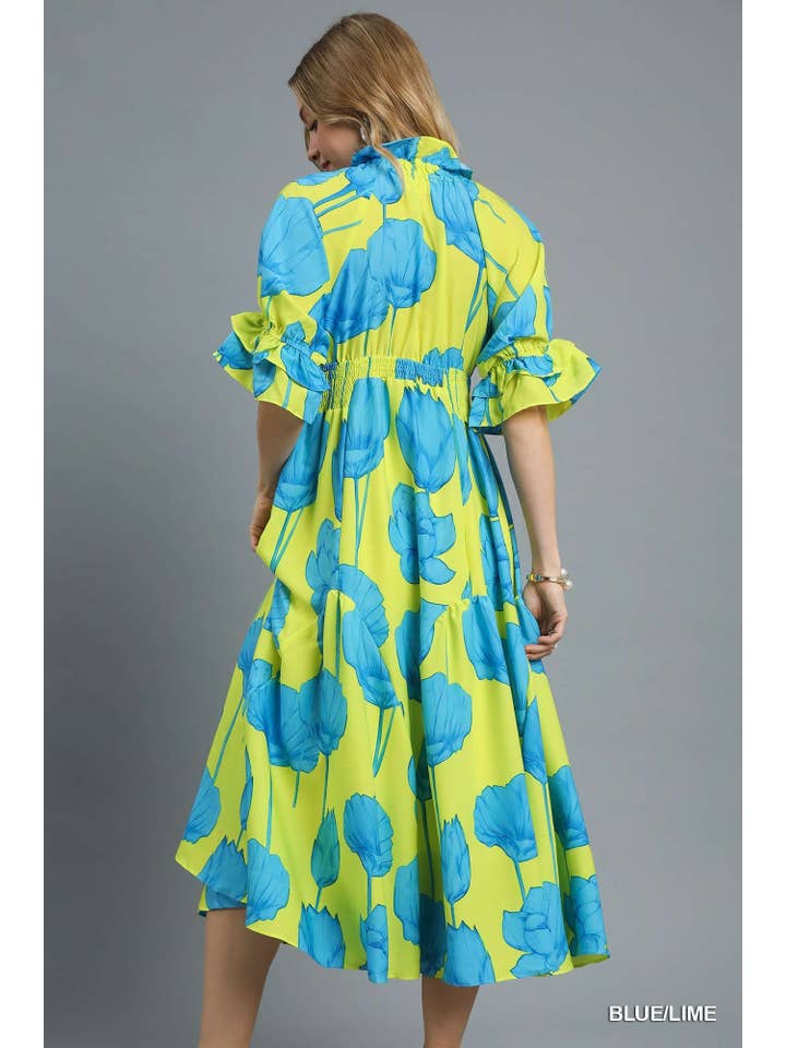 Vanilla Monkey - Wholesale Dress - Women's - Bloom Boldly Maxi Dress