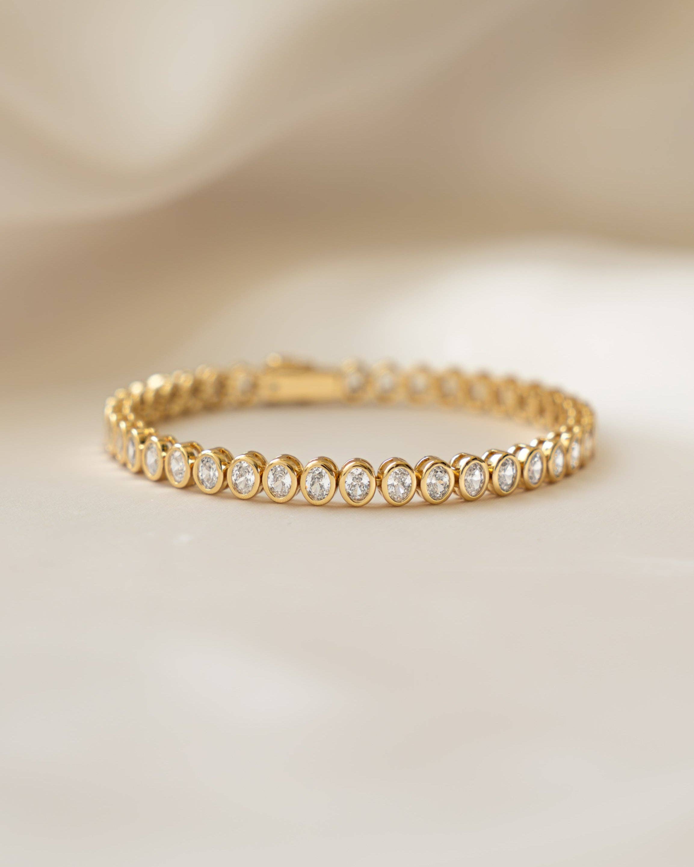 Sami Jewels - Wholesale Tennis Bracelet - Oval Bezel Tennis Bracelet3
