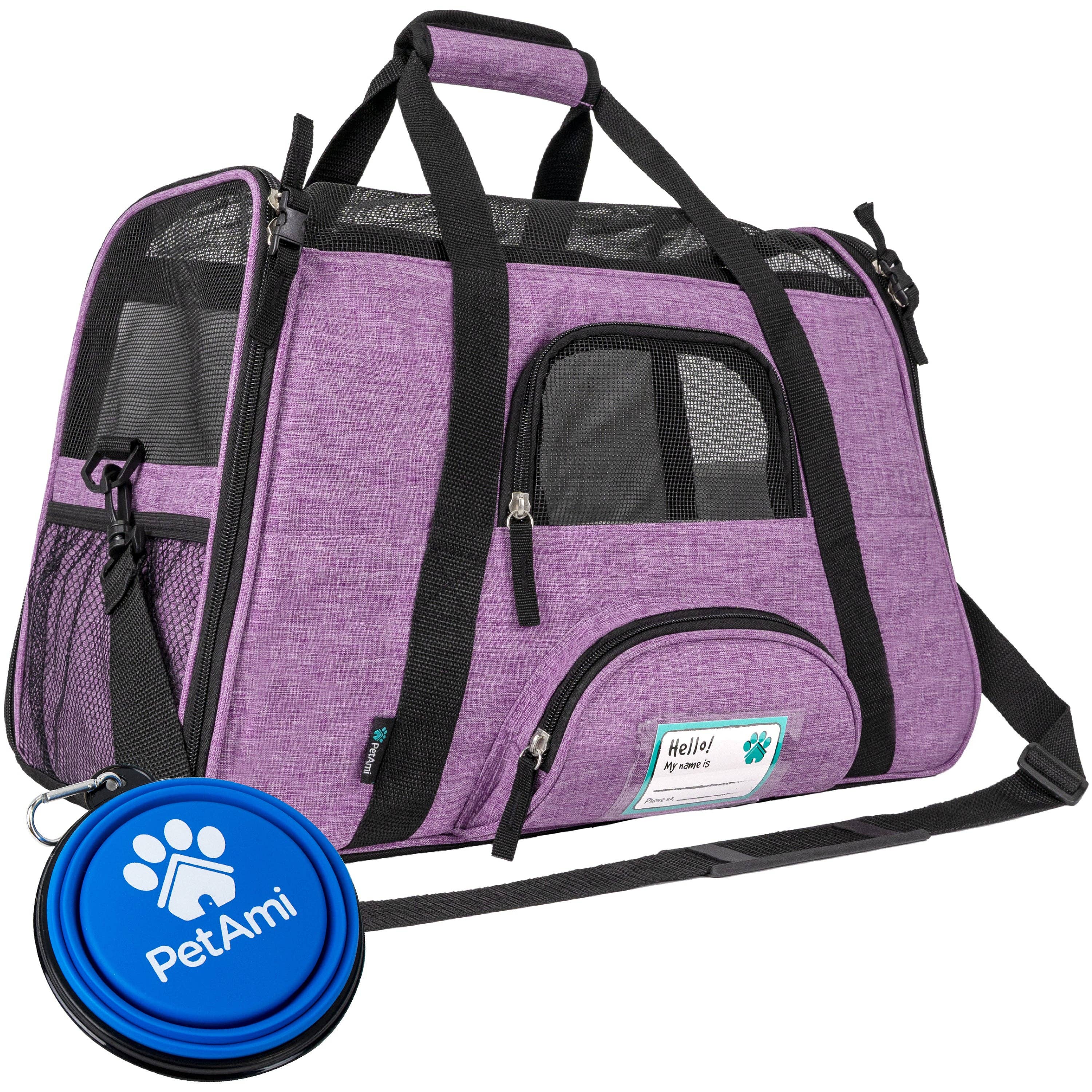PetAmi - Wholesale Pet Carrier - Cat/Dog - Heather Tote Bag Pet Carrier24