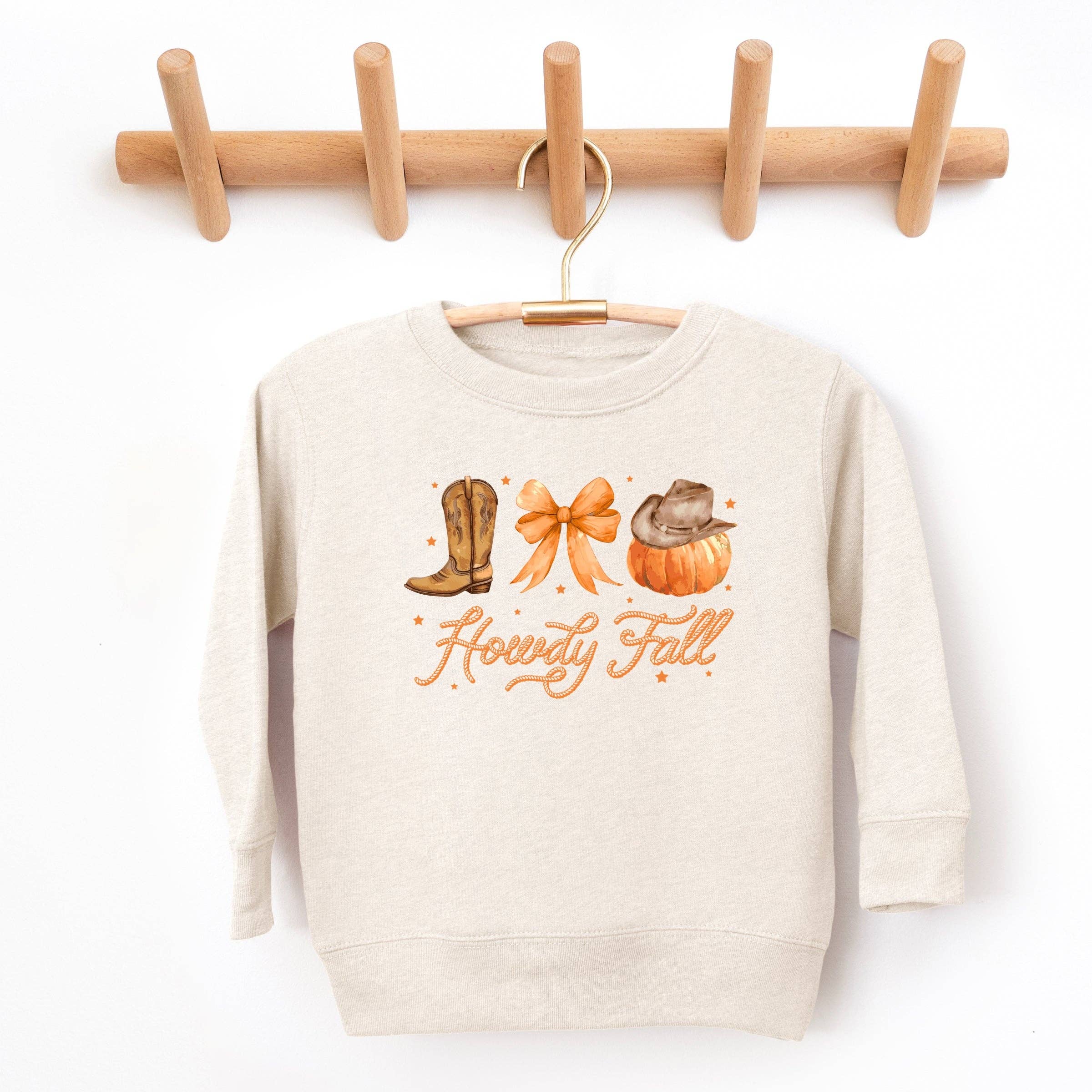 Olive And Ivory Wholesale - Wholesale Sweatshirt - Kids - Coquette Howdy Fall Kids Sweatshirt3
