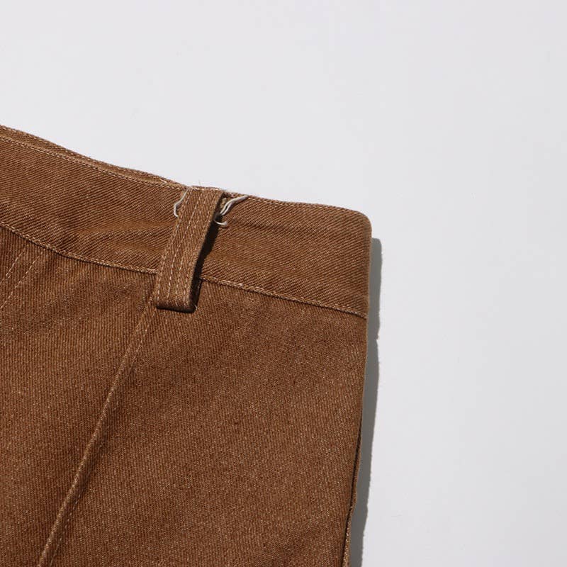 Cor como imagens Conjunto Retrô Desgastado Feminino com Jaqueta Curta com Amarração e Calça Reta para venda a revendedores na Faire25