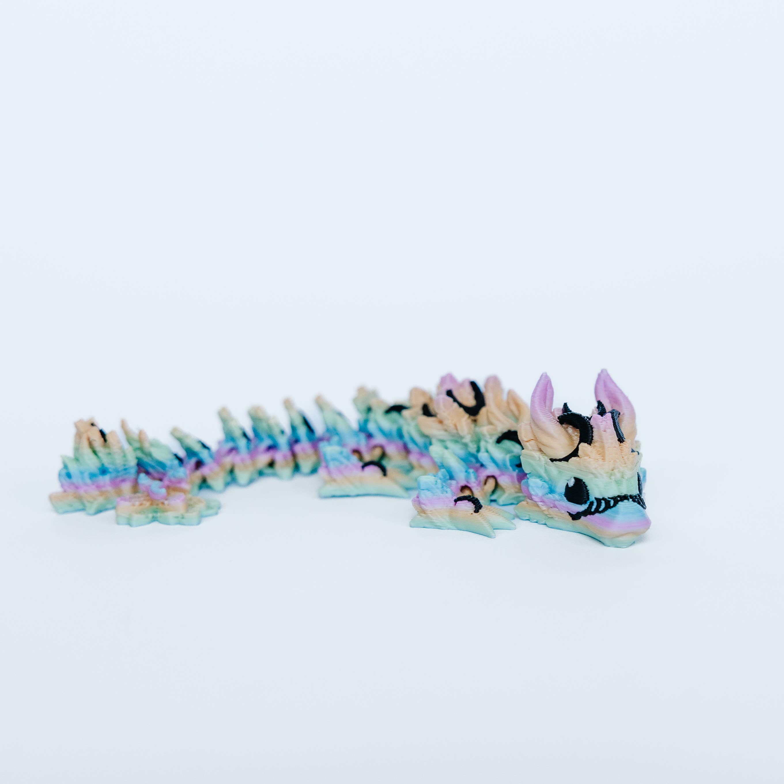 Ruby’s dragons – Großhandel Fidget Toy – Kinder – Mini 3D-gedruckte Drachen – verschiedenfarbig48