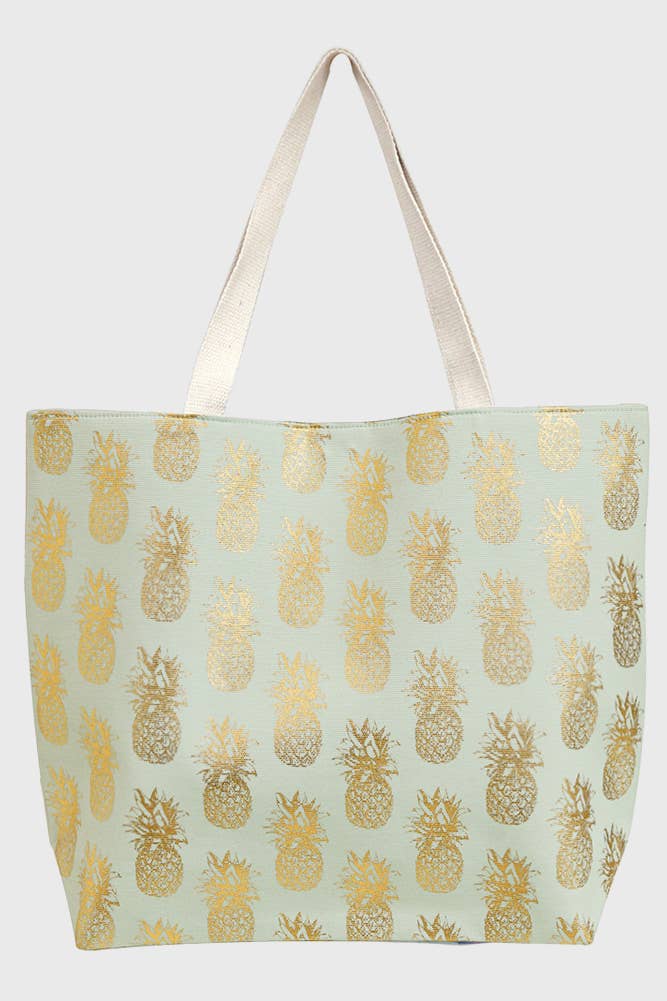 Hana – wholesale Beach bag – Pineapple Pattern Beach Bag7