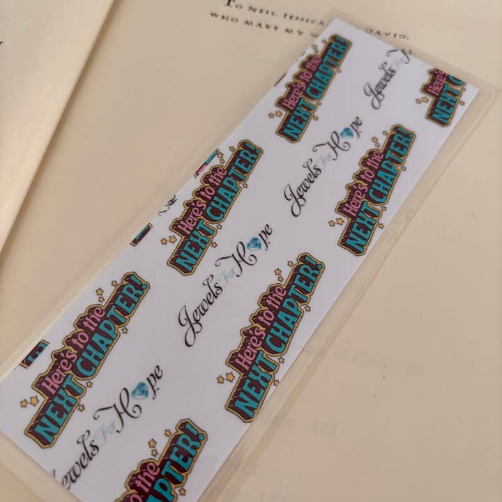 Jewels For Hope - Wholesale Bookmark - Pretty Girls Read Bookmarks, smut self care mystery 5