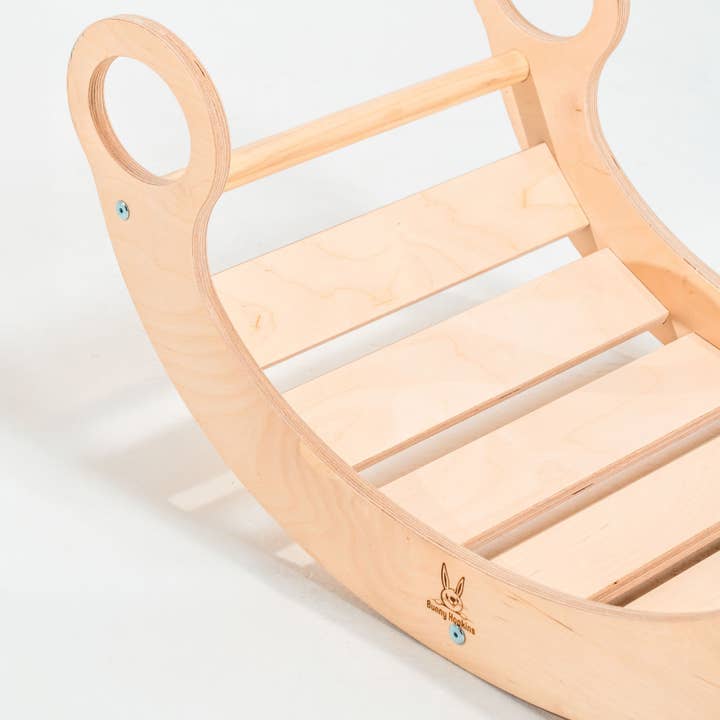 Bunny Hopkins - Wholesale Wood Toy - Kids - Wooden Montessori-Inspired Rocker Toy9