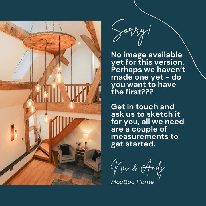 Rustic Industrial Cable Reel Cascade Chandelier for wholesale by MooBoo Home