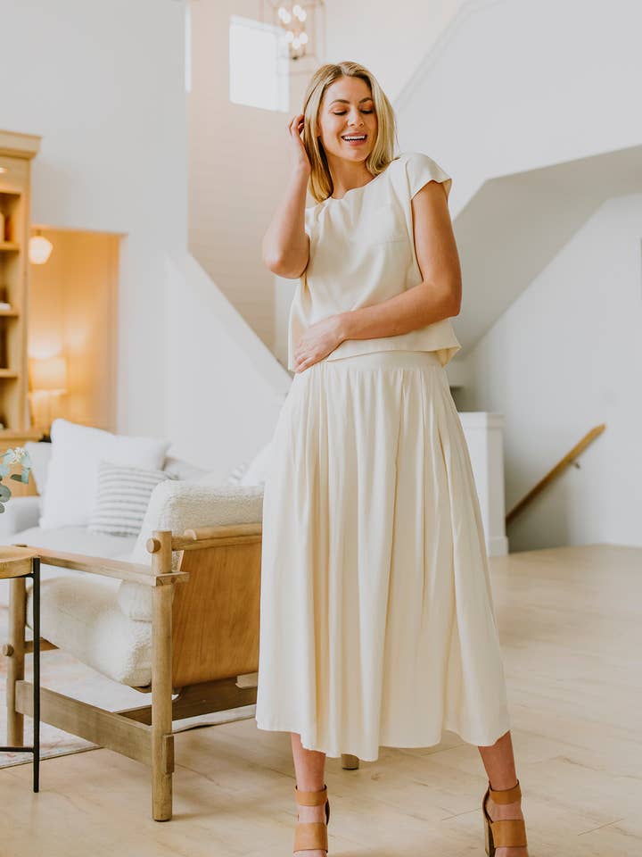 Conjunto Iris de dos piezas (falda y top) para venta al por mayor de Blush Lane