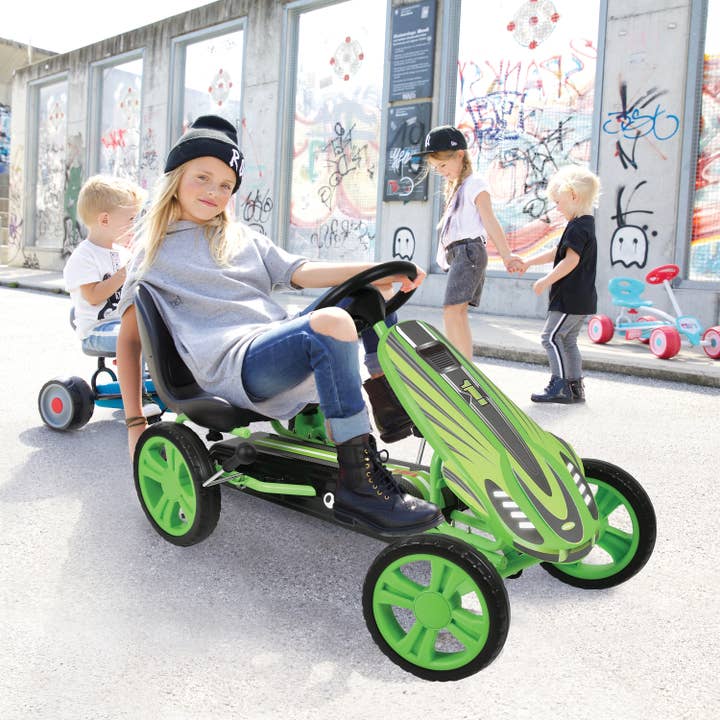 Hauck Toys - Wholesale Bike/Scooter - Kids - Hauck Speedster Green Pedal Go Kart