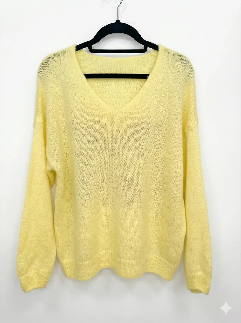 Mimi & Gogo - Vente Pull en maille – femme - Pull uni basique @20127_uni34