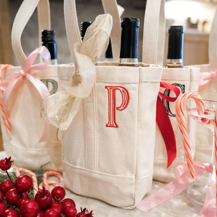 KENZKUSTOMZ - Wholesale Wine Gift Bag - Custom Canvas Wine Bag5