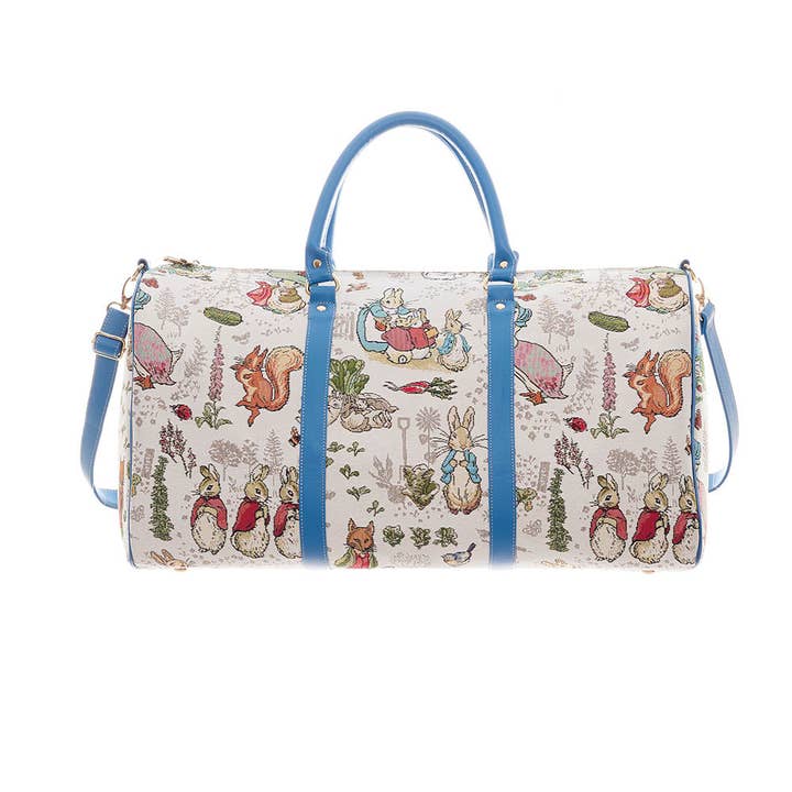 BHOLD-BP-PETER | Grand sac fourre-tout ou sac polochon Peter Rabbit pour la vente par SignareArt